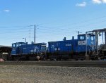 NS 2231 & 2214 at the fuel racks in Glenwood Yard